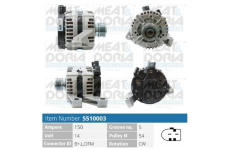 Alternátor MEAT & DORIA 5510003