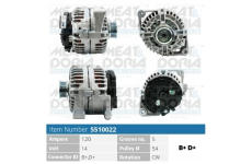 Alternátor MEAT & DORIA 5510022