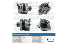 Alternátor MEAT & DORIA 5535174
