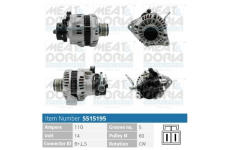 Alternátor MEAT & DORIA 5515195