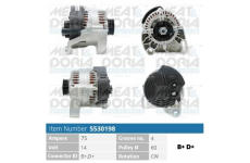 Alternátor MEAT & DORIA 5530198