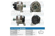 Alternátor MEAT & DORIA 5515203