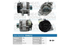 Alternátor MEAT & DORIA 5540212