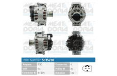 Alternátor MEAT & DORIA 5515228