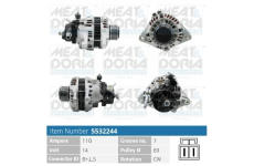 Alternátor MEAT & DORIA 5532244