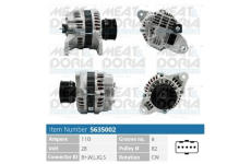 Alternátor MEAT & DORIA 5635002