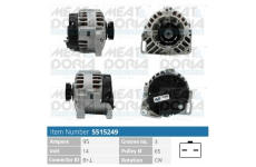 Alternátor MEAT & DORIA 5515249