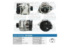 Alternátor MEAT & DORIA 5510260
