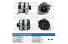 Alternátor MEAT & DORIA 5515282