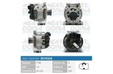 Alternátor MEAT & DORIA 5515324