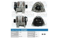 Alternátor MEAT & DORIA 5510401