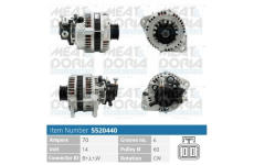 Alternátor MEAT & DORIA 5520440