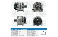 Alternátor MEAT & DORIA 5510478