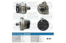 Alternátor MEAT & DORIA 5510479