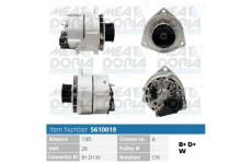 Alternátor MEAT & DORIA 5610018