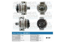 Alternátor MEAT & DORIA 5510511