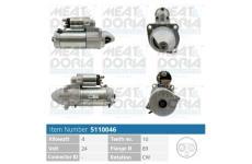 Startér MEAT & DORIA 5110046
