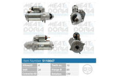 Startér MEAT & DORIA 5110047