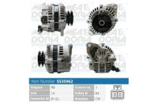 Alternátor MEAT & DORIA 5535962
