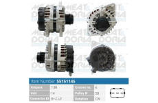Alternátor MEAT & DORIA 55151145
