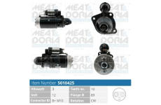 Startér MEAT & DORIA 5010425