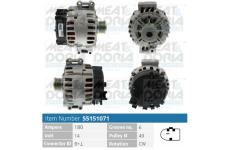 Alternátor MEAT & DORIA 55151071
