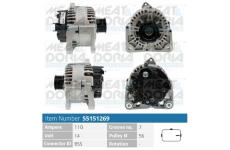 generátor MEAT & DORIA 55151269