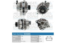 Alternátor MEAT & DORIA 5535885