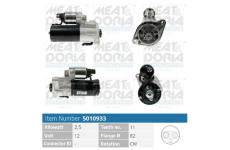 Startér MEAT & DORIA 5010933