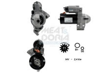 Startér MEAT & DORIA 5010950G