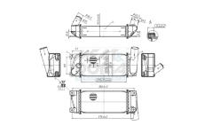 Chladič plniaceho vzduchu MEAT & DORIA 995066