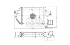 Chladič turba MEAT & DORIA 995105