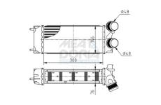 Chladič turba MEAT & DORIA 995199