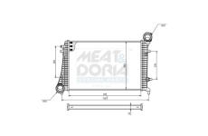 Chladič turba MEAT & DORIA 995287