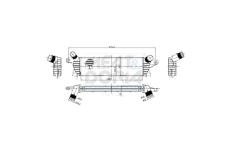 Chladič turba MEAT & DORIA 995308