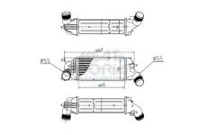 Chladič plniaceho vzduchu MEAT & DORIA 995353