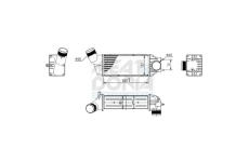 Chladič plniaceho vzduchu MEAT & DORIA 995354