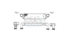 Chladič plniaceho vzduchu MEAT & DORIA 995357