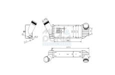 Chladič plniaceho vzduchu MEAT & DORIA 995397