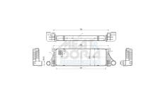 Chladič plniaceho vzduchu MEAT & DORIA 995413