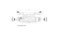 Chladič turba MEAT & DORIA 995487