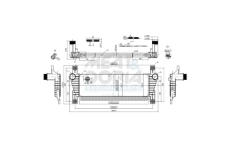 Chladič plniaceho vzduchu MEAT & DORIA 995536