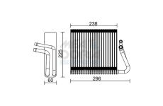 Výparník, klimatizace MEAT & DORIA 997016