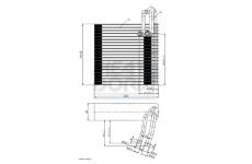 Výparník, klimatizace MEAT & DORIA 997027