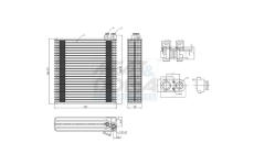 Výparník, klimatizace MEAT & DORIA 997036