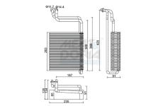Výparník, klimatizace MEAT & DORIA 997045