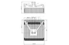 Výparník, klimatizace MEAT & DORIA 997047