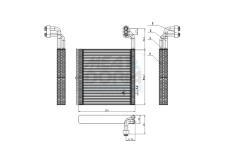 Výparník, klimatizace MEAT & DORIA 997088