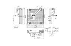 Výparník, klimatizace MEAT & DORIA 997109