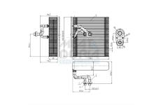 Výparník, klimatizace MEAT & DORIA 997118